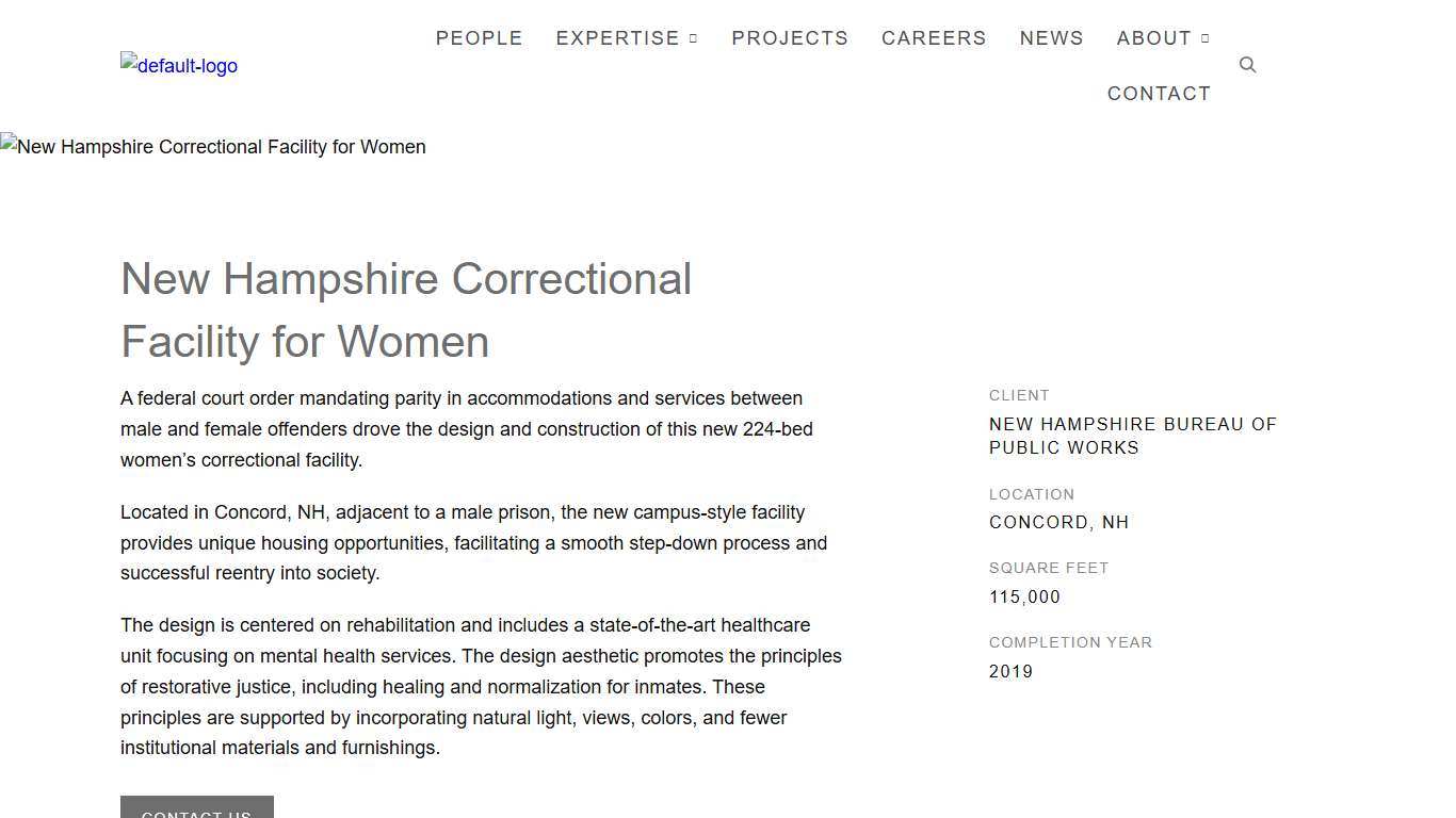 New Hampshire Correctional Facility for Women - SMRT